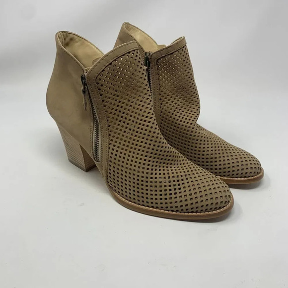 Paul Green Bonzai Perforated Bootie Sisal Nubuck Size 6.5/US 9 - Picture 6 of 11